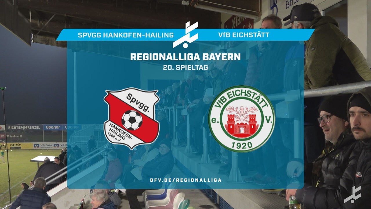 SpVgg Hankofen Hailing vs VfB Eichstätt Highlights