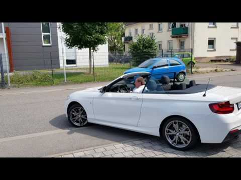 #BMW - 240i Cabrio F23 alpine white Car Porn