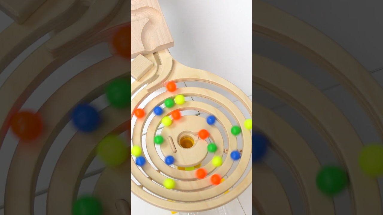 Marble Run Race ASMR☆HABA Slope #Shorts #marblerun #marble #marblerace