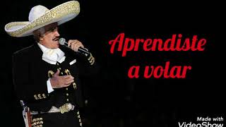 Aprendiste a volar (letra) Rich* - Vicente Fernández