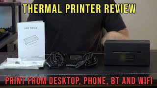 PEDOOLO Thermal Printer Review and Setup