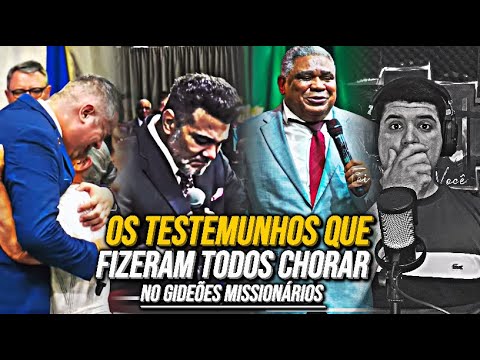 ✅TOP 5 TESTIMONIALS THAT MADE EVERYONE CRY AT GIDEÕES MISSIONÁRIOS!!!