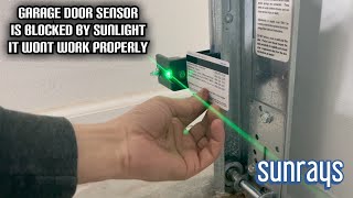 Easy Fix for Sunlight-Blocked Garage Door Sensors: Say Goodbye to Frustration!
