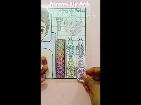 Paper Diy ✨ Aroma Therapy Spa #Paperdiy #quitebook  #paperdoll #quitebook