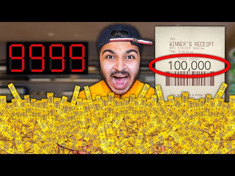 I Hit The Jackpot And Won All The Tickets At The Arcade! (ARCADE TICKET LIFE HACK!)