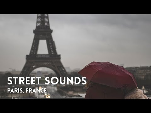 3 Hours Street Sounds of Paris France City Ambience Footsteps 3D