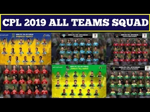 download lagu mp3 mp4 Cpl T20 2019 All Team Squad, download lagu Cpl T20 2019 All Team Squad gratis, unduh video klip Cpl T20 2019 All Team Squad