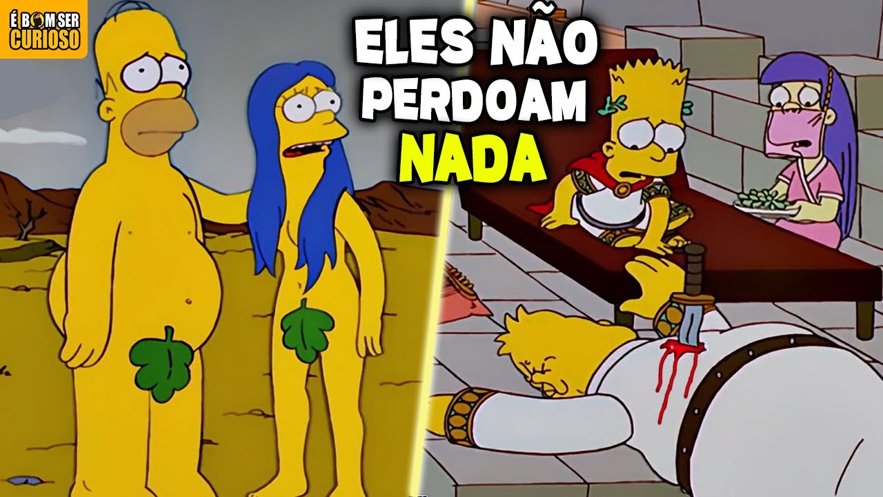 OS SIMPSONS ESTRAGANDO HISTORIAS BÍBLICAS