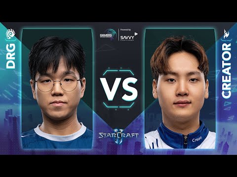 DRG vs. Creator // Gamers Without Borders 2023 – StarCraft II – Day 5