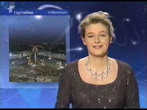 Tagesschau Millenniums-Ausgabe, 1.1.2000 0:59 Uhr