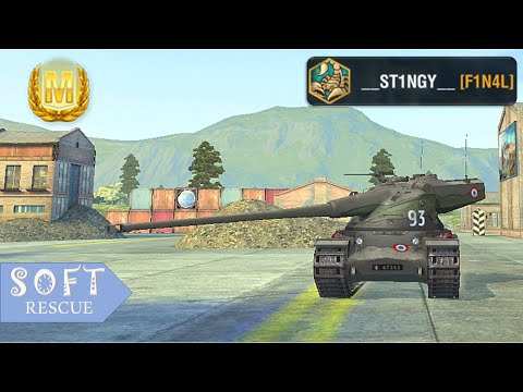 AMX 50b : 6666 Damage , 3 Frags - WOT BLITZ -