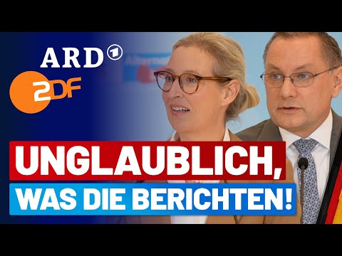 Alice Weidel knöpft sich die Mainstream-Medien vor! 😂 – PK mit Tino Chrupalla - AfD-Fraktion