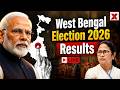 West Bengal Election Results 2026 LIVE MODI Vs Mamta Vote Counting Early Trends Live NewsX
