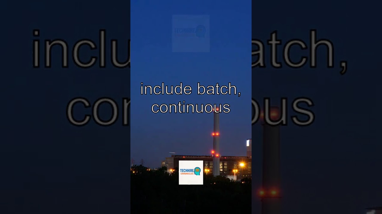 Understanding and sizing different types of chemical reactors - Job Interview