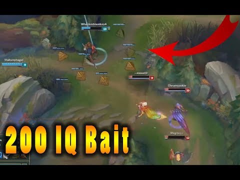 200 IQ Bait - Best Baits Montage - League of Legends