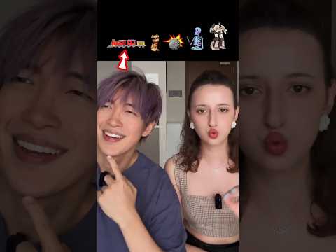 Emoji sound challenge!! Who won?? 🤔🤯 @TrungBaoChiwawa #beatbox #challenge #fyp