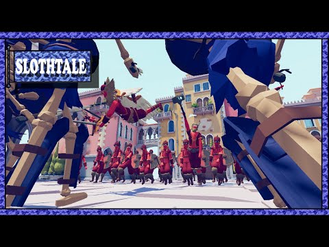 THOR RAGNAROK  Duo, VLKYRIE & THOR Fighting Along Side With Their Army - TABS ( THOR, VLKYRIE & etc)