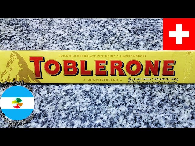 Vídeo relacionado con Toblerone Surtido de Mini Chocolate Suizo Mix de Sabores: Chocolate con Leche, Chocolate Blanco y Chocolate Negro con Nougat de Miel y Almendras, Pack 904g