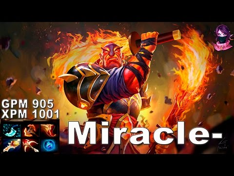 Miracle- IMBASpirit 8k+ MMR Fight Dota 2