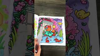 Favourite pages from Cozy Japan coloring book so far #tutorial #art #coloring #drawing