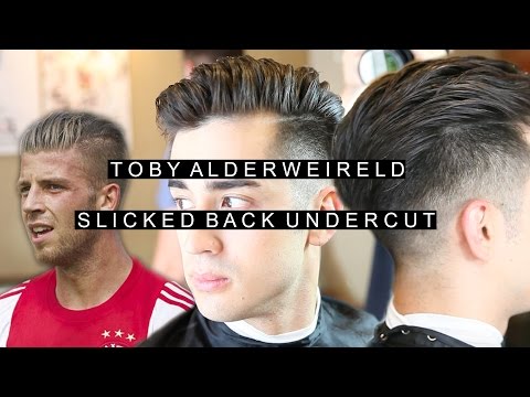 Toby Alderweireld Inspired Hairstyle | High Volume Slicked Back Undercut | Best Men's Hairstyle