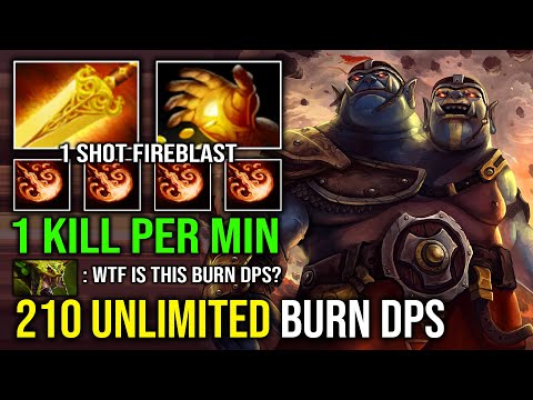 How to Solo Mid Ogre Magi Against Invoker with 210 Radiance Ignite Unlimited Burn DPS Dota 2