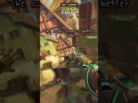The scenic route is way better… #ow2 #overwatch2 #lucio