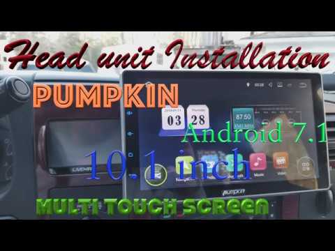 10 inch Andriod 7.1 head unit install in a 2006 Ford F350