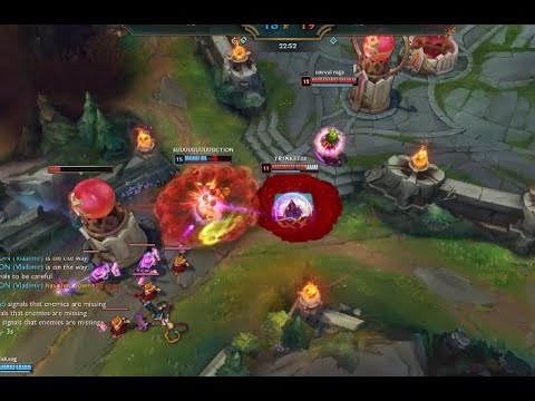 This Challenger Vladimir keeps One Shotting the Whole enemy team.....!