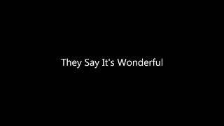 Jazz Backing Track - They Say It's Wonderful