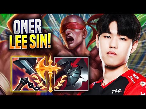 ONER DESTROYING WITH LEE SIN! - T1 Oner Plays Lee Sin JUNGLE vs Kindred! | Season 2023