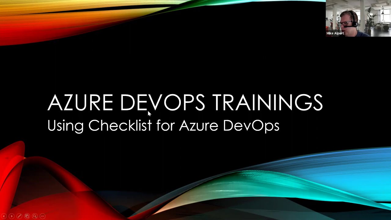 Using Checklist in Azure DevOps