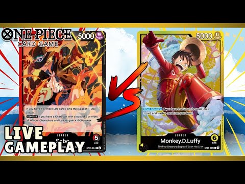 [OP14] RB Sabo Gameplay | Y Luffy the 10 LIFE Leader