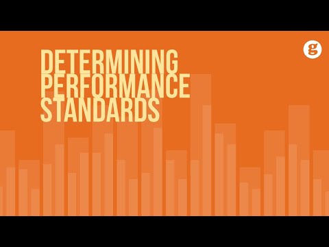 Determining Performance Standards