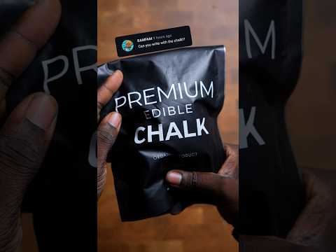 LINE UP THE POWDER | CHALK ASMR