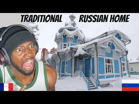 French Guy Reacts to VISITING A TRADITIONAL RUSSIAN HOUSE 2023 - How some people in Russia live.