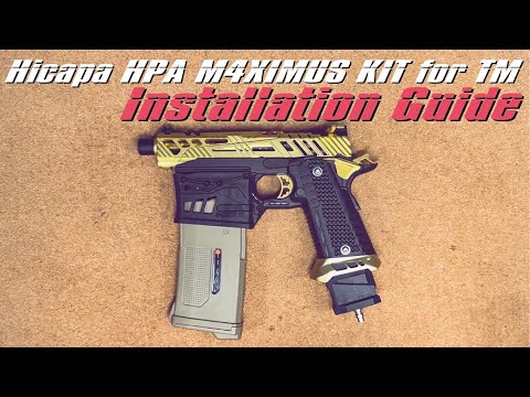 Hicapa HPA M4XIMUS KIT for TM -  Installation Guide