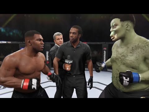 Mike Tyson vs. The Orc (EA Sports UFC 2) - Boxing Stars 🥊