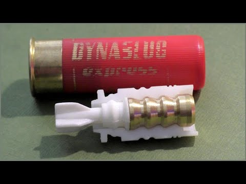 12ga. DYNASLUG Sabot - The slug no one knew about - TESTED!