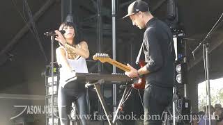 Phantogram - Mouthful Of Diamonds [HD] LIVE 10/12/2014