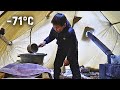 How Do People Live In A Tent And Shower At 71 C 95 F Yakutia Siberia