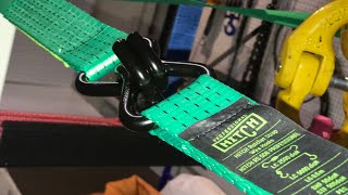 Ремни стяжные для крепления грузов Kraft