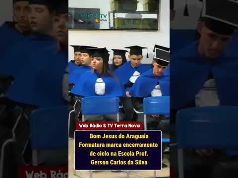 Encerramento de ciclo em Bom Jesus do Araguaia.