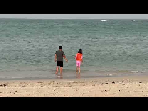 Behni is going to the beach #dohaqatar