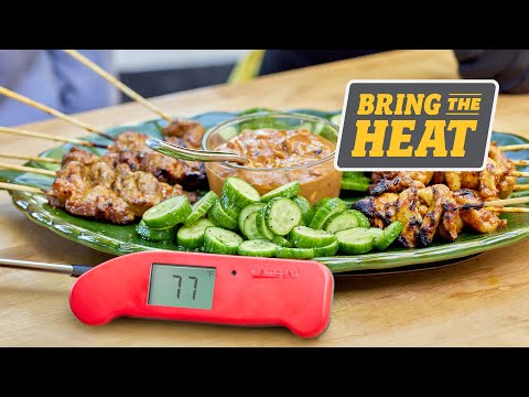 How to Grill Malaysian Beef & Chicken Satay with Harry Soo