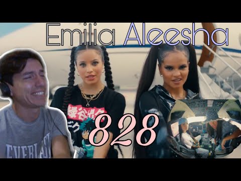 PRIMERA VEZ REACCIÓN: Aleesha, Emilia - 828 (el beat pega duro wn 🔥🔥)