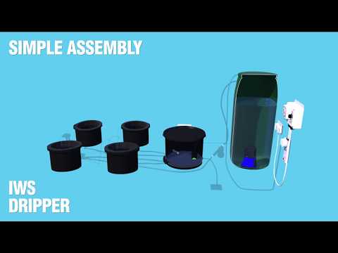 IWS Dripper Hydroponic System