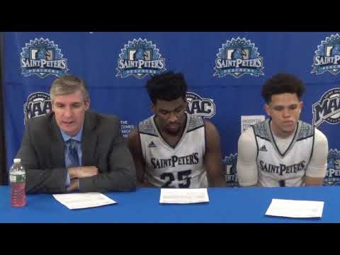 Saint Peter's Mens Basketball Press Conference