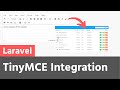 TinyMCE Integration With Laravel Simple Filemanager