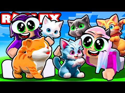 We played a Kitten Game! | Roblox
